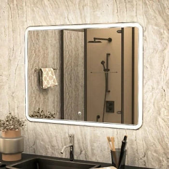 Зеркало с подсветкой Art&Max VITA AM-Vit-1000-800-DS-F 100х80 подвесное