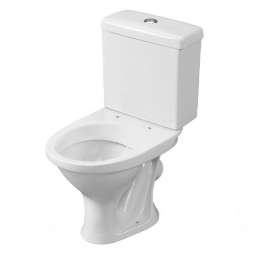 Унитаз-компакт напольный с бачком Santeri Форвард 1P2052S0000BF белый с сиденьем каскадный смыв - фото 3