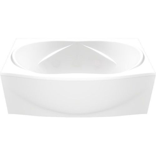 Ванна акриловая Bas Фиеста В 00037 195х100 пристенная прямоугольная с каркасом - фото 2