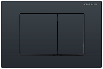 Клавиша смыва механическая CHARUS Minimalista FP.310.DW.01 цвет черный
