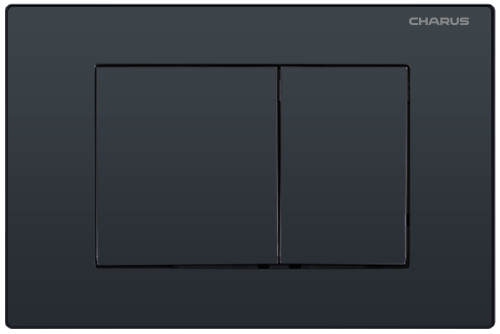 Клавиша смыва механическая CHARUS Minimalista FP.310.DW.01 цвет черный