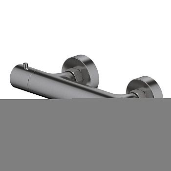 Смеситель для душа Aquatek Европа AQ1363BGM настенный вороненая сталь с термостатом