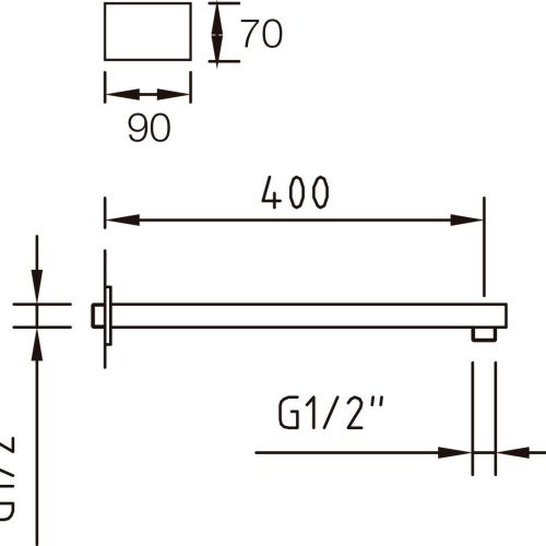 Кронштейн для душа Clever BIMINI 98000 - фото 2