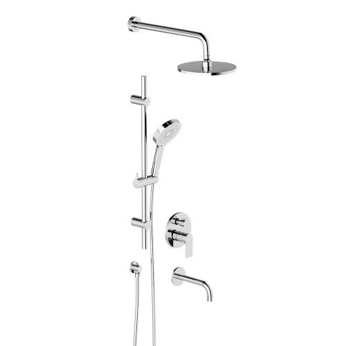 Душевая система Damixa Apollo 947540000 встраиваемая в стену цвет хром - фото 2