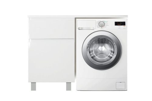 Тумба с раковиной Эстет Dallas Luxe 100 ФР-00002315 40х50 напольная цвет белый - фото 2