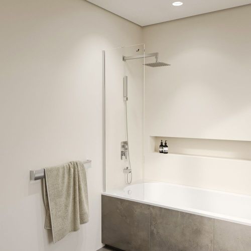 Душевая шторка на ванну RGW Screens 351105650-11 50х150 стекло прозрачное профиль хром ориентация универсальная - фото 2