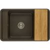Кухонная мойка Aquaton Беллис 1A725032BS280 80х50 цвет коричневый поверхность матовая