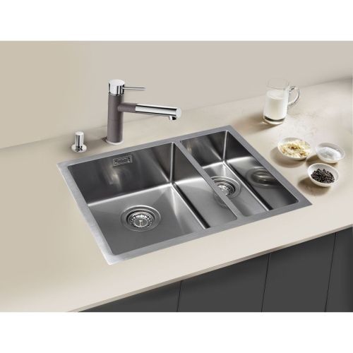 Кухонная мойка Grandex Aqua PROLINE 58 300208 60х45 цвет серый поверхность матовая - фото 4