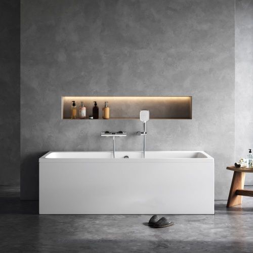 Ванна акриловая Am.Pm Func W84A-170-080W-A 170х80 пристенная прямоугольная без каркаса - фото 4