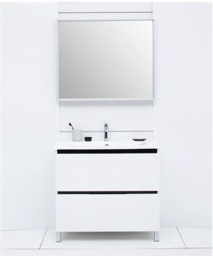 Зеркало с подсветкой De Aqua Алюминиум AL604090S 90х80 подвесное - фото 5