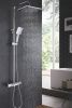 Душевая стойка Rose R3736 настенная цвет хром с термостатом