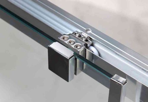 Душевая дверь Cezares LUX-SOFT LUX-SOFT-W-BF-1-150-C-Cr-IV 150х200 стекло прозрачное профиль хром - фото 2