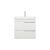 Тумба под раковину Corozo Теона SD-00001672 60х40 подвесная цвет белый