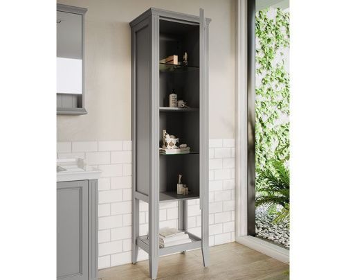 Шкаф-пенал Vitra Valarte 62241 50х200 напольный цвет серый - фото 2