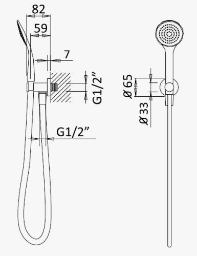 Душевая лейка Cezares CZR CZR-B-KD-M-SS цвет медь - фото 2