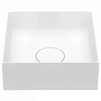 Раковина Riho SQUARE W023001105 40х40 накладная цвет белый