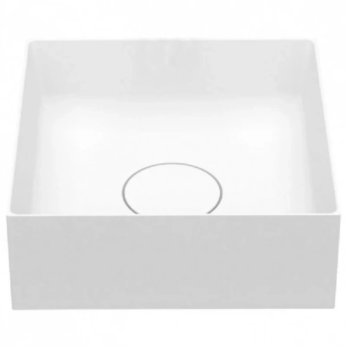 Раковина Riho SQUARE W023001105 40х40 накладная цвет белый