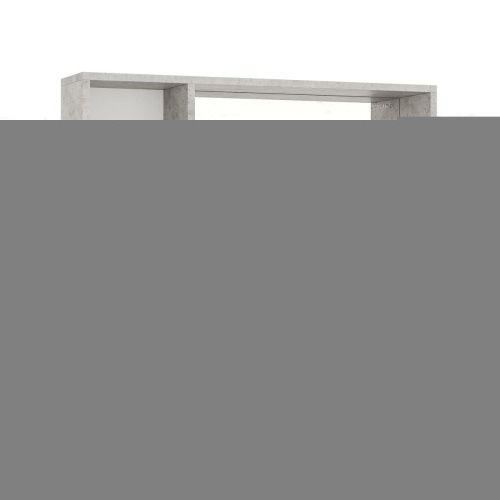 Зеркало-шкаф Onika Девис 208093 80х70 подвесной цвет серый