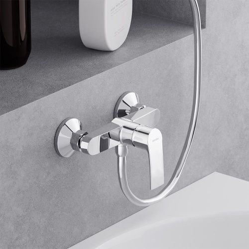 Смеситель для душа Damixa Eclipse 2.0 482000000 настенный хром - фото 4