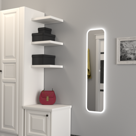 Зеркало Continent Bruno ЗЛП2104 30х120 подвесное