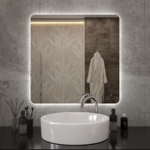 Зеркало с подсветкой Maretti Florenza FL148080P16EL 80х80 подвесное - фото 2