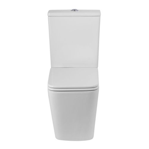 Чаша унитаза напольная BelBagno ARDENTE-R BB02093CPR/SC цвет белый без бачка с сиденьем микролифт безободковая каскадный смыв - фото 5