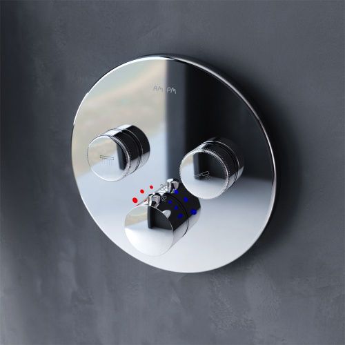 Смеситель для душа Am.Pm Inspire V2.0 F50A85700 встраиваемый в стену хром с термостатом