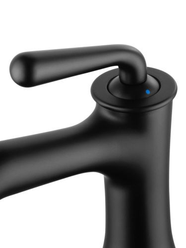 Смеситель Wonzon & Woghand Steam WW-88139008-MB на раковину черный - фото 4