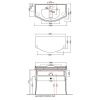 Тумба под раковину Kerasan Retro 7363K7 90х50 подвесная цвет белый