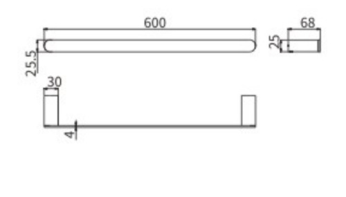 Полотенцедержатель CeramaLux Florenzia 63108 - фото 2