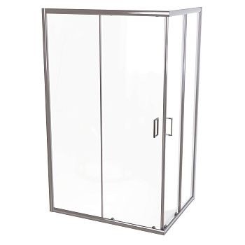 Душевой уголок Taliente TA-09120-1CP 120х90 стекло прозрачное профиль хром без поддона