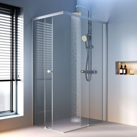 Душевой уголок Am.Pm X-Joy W94G-403-12080-MТ 120х80 стекло прозрачное профиль хром без поддона