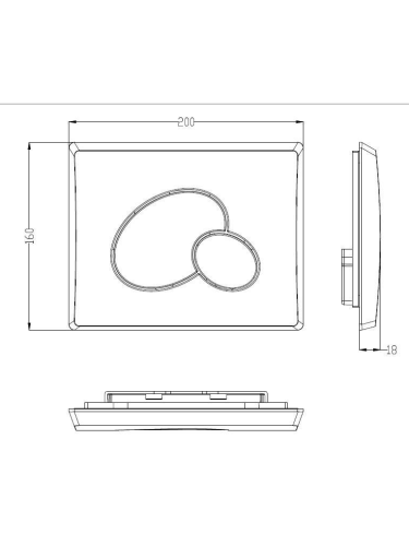 Клавиша смыва механическая WeltWasser WW INS 10000010232 цвет белый - фото 2