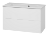 Тумба под раковину Brevita Toy TOY-09080-0102Я 80х40 подвесная цвет белый