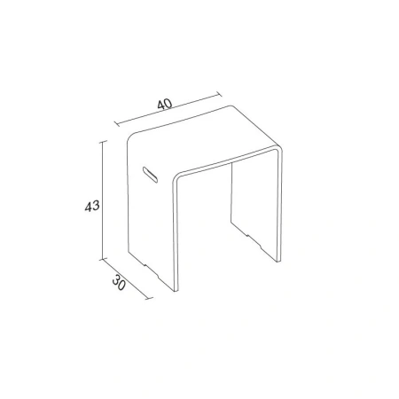 Стул для ванны Riho 207010