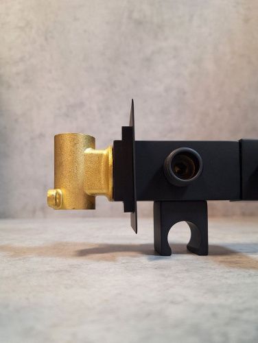 Гигиенический душ со смесителем AltroBagno BM AltroBagnoBM060122MB черный - фото 5