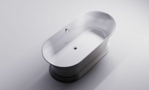 Ванна из литьевго мрамора Astra-Form Шарм 01010017 170х80 отдельностоящая овальная с ножками - фото 5