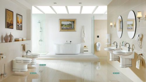 Биде подвесное CeramaLux 1413 цвет белый - фото 2