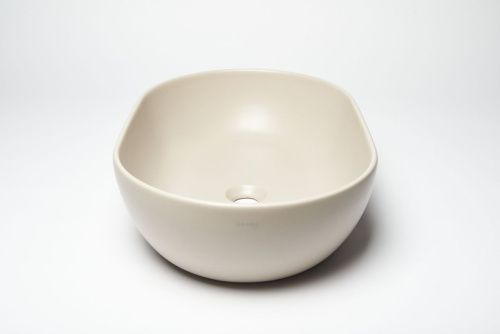 Раковина из сантехнического фарфора Galassia Dream 7308SA 60х40 накладная цвет бежевый - фото 3