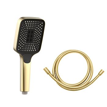 Душевой гарнитур Vincea  VSHN-41HBG настенный золото