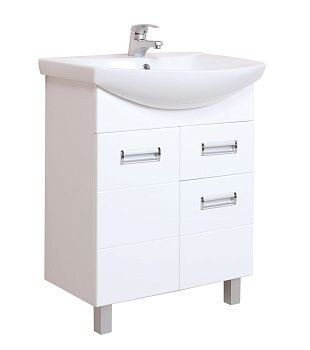 Тумба под раковину Onika Балтика 106041 60х30 напольная цвет белый