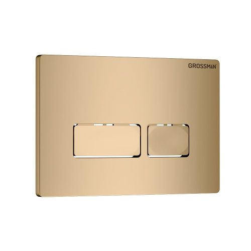Клавиша смыва механическая Grossman Pragma 700.K31.03.310.310 цвет золото - фото 2