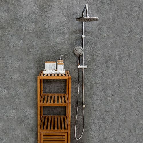 Душевая стойка Agger Breeze A0193500 настенная цвет хром - фото 3