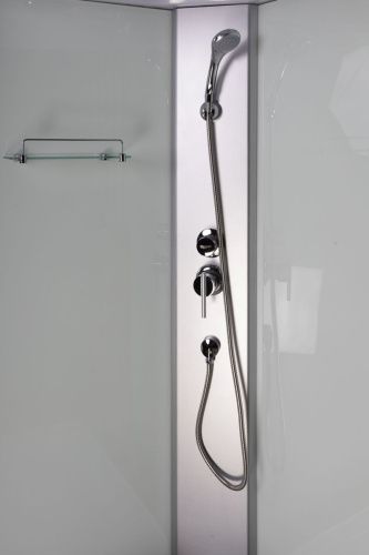 Душевая кабина Niagara Eco E120/80/13R/MT 120х80 четверть круга с крышей ориентация правая - фото 5