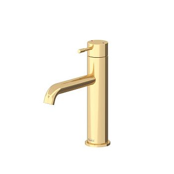 Смеситель Teska ATLAS Leo S E5717 на раковину золото