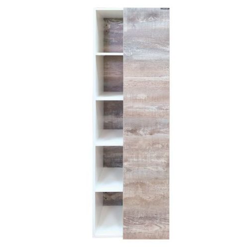 Шкаф-пенал Comforty Турин 00004136455CF 50х160 подвесной цвет бежевый/белый - фото 4