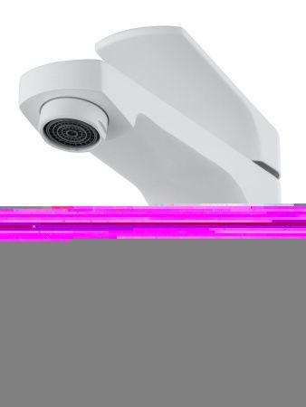 Смеситель Wonzon & Woghand WW-A40492-MW на раковину белый