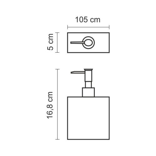 Дозатор для жидкого мыла WasserKRAFT 88299 - фото 2