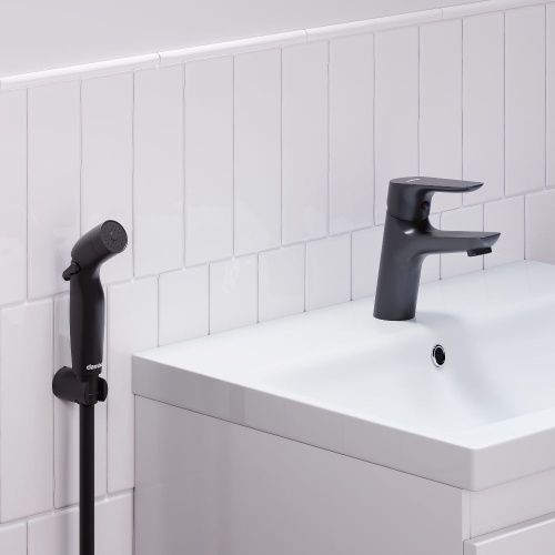 Смеситель Damixa Jupiter 770300300 на раковину черный - фото 3