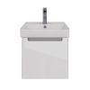Тумба под раковину LeMark Buno mini LM05BM45T 40х40 подвесная цвет белый